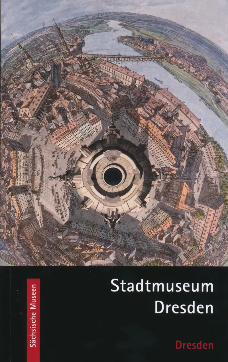 Buch-Cover mit historischer Umsicht von der Kuppel der Frauenkirche Dresden, darunter stehen Buch- und Reihentitel